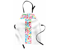 Uppercase Musical Art Apron