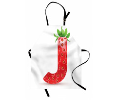 Summertime Fruit Font Apron