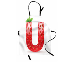 Fresh Fruit Letter U Apron