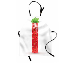 Straberry Style Letter Apron