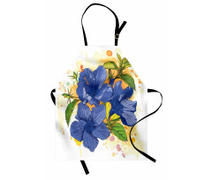 Hibiscus Exotic Art Apron