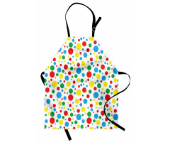 Multicolored Polka Dots Apron