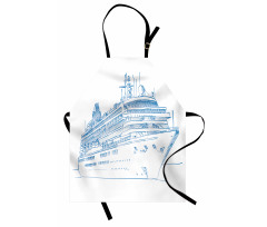 Cruise Liner Boat Travel Apron