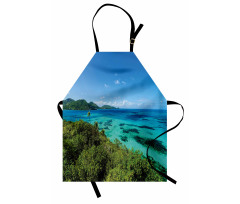 Green Trees Clear Water Apron