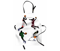 Basketball Players Sport Apron