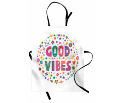 Word Art Positive Apron