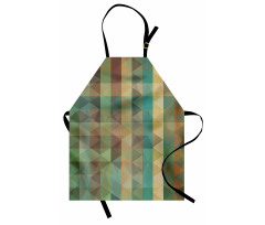 Triangles Mosaic Retro Apron