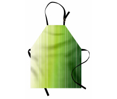 Ombre Color Stripe Digital Apron