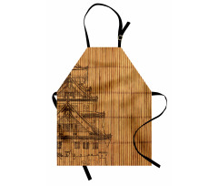 Building on Bamboo Pipes Apron