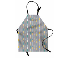 Abstract Retro Design Apron