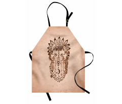 Animal in Bonnet Apron