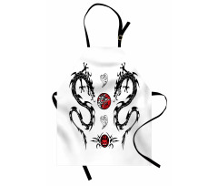 Tattoo Asian Apron