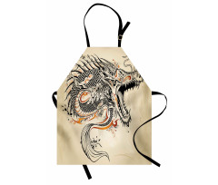 Doodle Creature Apron