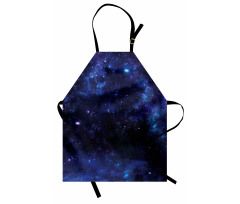 Abstract Stars and Nebula Apron