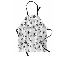 Chinese Forest Design Apron