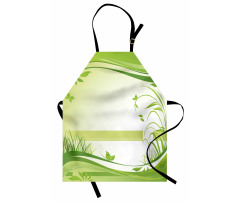 Abstract Fresh Nature Apron