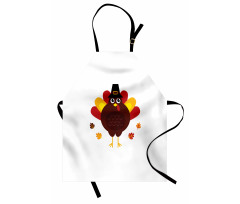 Cartoon Bird Character Apron