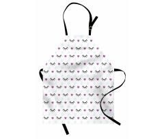 Winking Eyes Hearts Apron