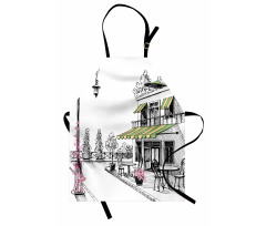 Parisian Patio Apron