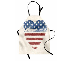 Patriotic Flag USA Apron