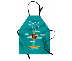 Musical Freedom Bird Apron