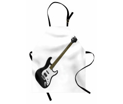 4 String Bass Music Apron