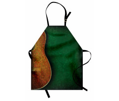 Floral Acoustic Pattern Apron