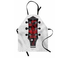 Blues Pop Hard Rock Apron