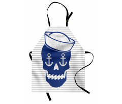 Anchor and Captains Hat Apron