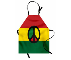 Reggae Culture Peace Apron