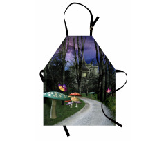 Enchanted Forest Castle Apron