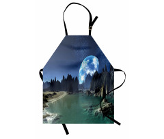 Earth from Alien Shores Apron
