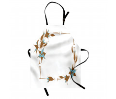 Floral Frame Apron