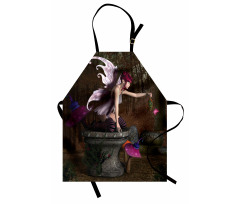 Mythical Creature Forest Apron