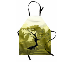 Japanese Jungle Apron