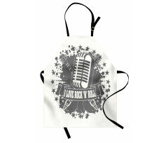 Retro Microphone Apron