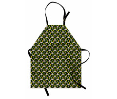 UFO Portrait Space Crafts Apron