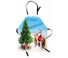 Jingle Bells Tree Apron