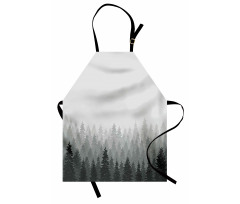 Wilderness Theme Foliage Apron