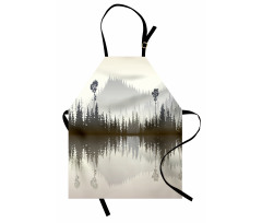 Northern Nature Pattern Apron