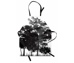 Deciduous Trees Nature Apron