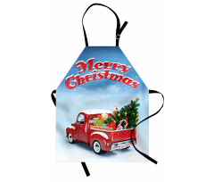 Pickup Truck Ornate Apron