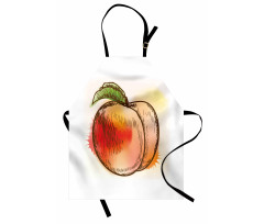 Fresh Fruit Sketch Art Apron