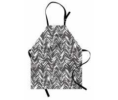 Chaotic Chevron Apron