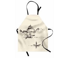 Pagoda Fisherman Apron