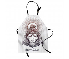 Royal Woman Motif Apron