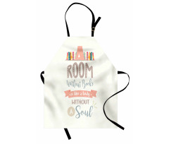 Book Shelf and a Words Apron