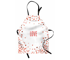 Romance Illustration Heart Apron