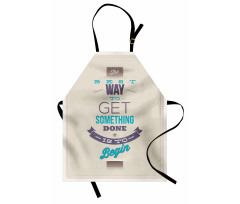 Leadership Words Apron