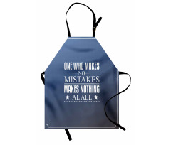 Value of Mistakes Apron